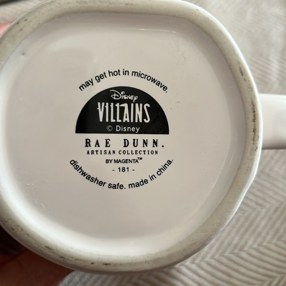 Rae Dunn POOR UNFORTUNATE SOULS/URSULA Double Sided Ceramic Mug - Picture 4 of 6